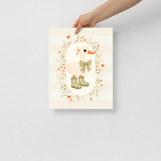 Daisy Duck in Wellys Poster